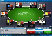 Poker Tisch bei WPT Poker