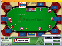 Poker Table at Poker Time 